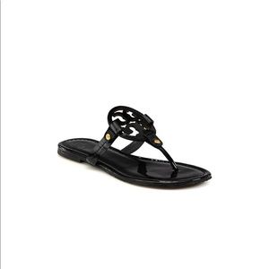 Tory Burch Patent Leather Miller Sandals